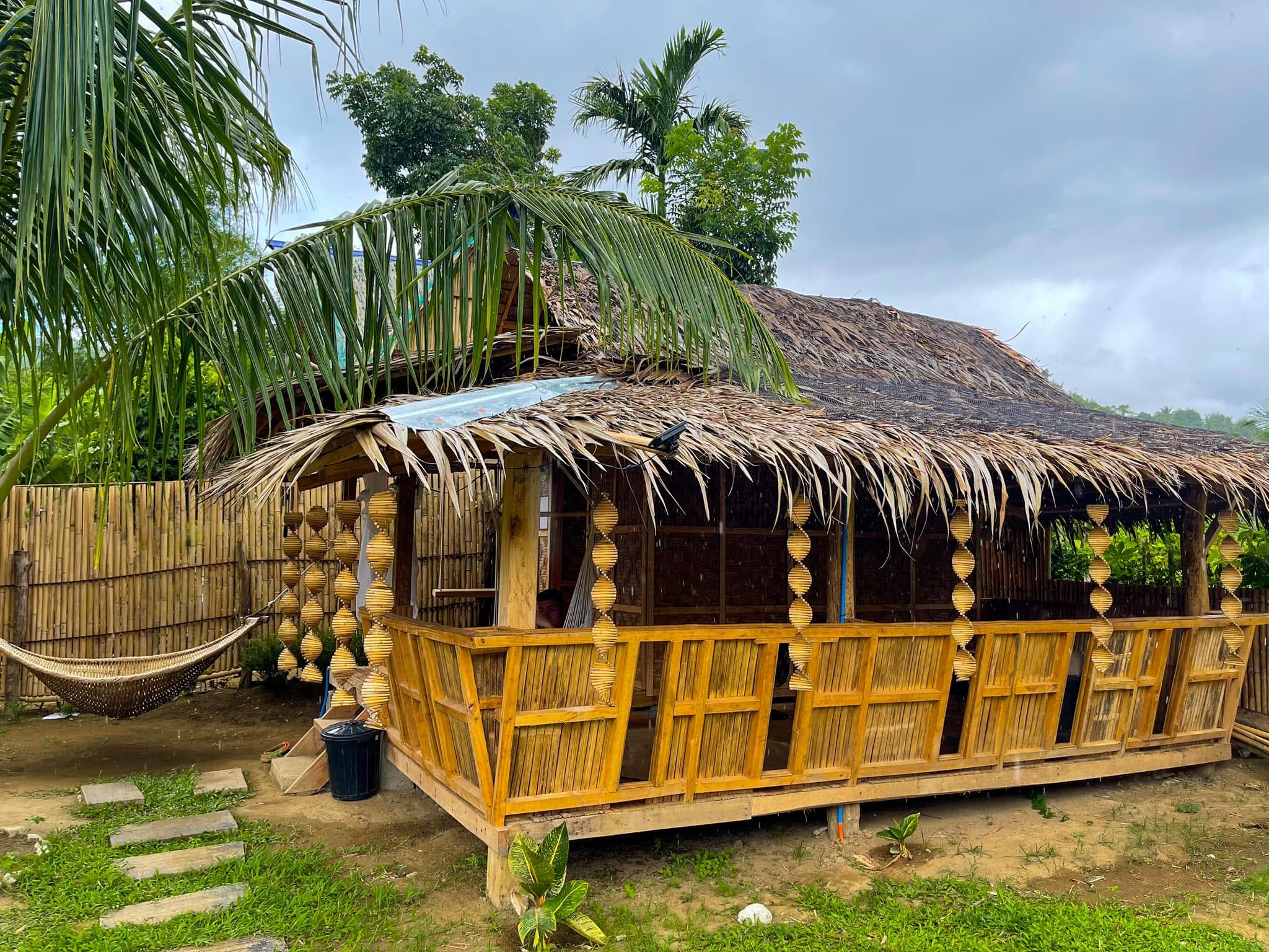 Nipa hut at Camp Bughaw